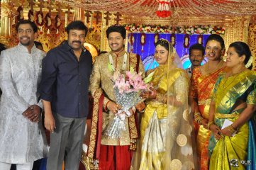 Music Director Koti Son Rajeev Wedding Reception Photos